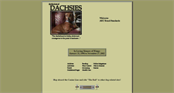 Desktop Screenshot of dachsie.org